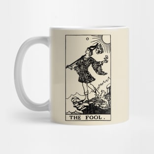Tarot Card - The Fool (Silhouette) Mug